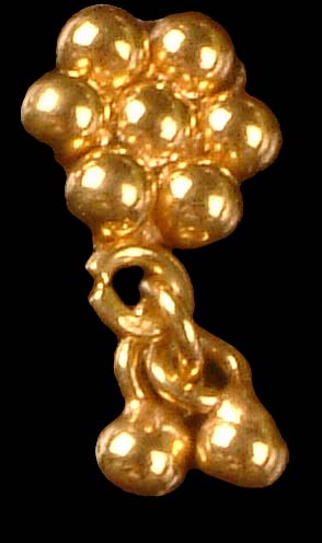 Amorous Nose Pin with Dangles