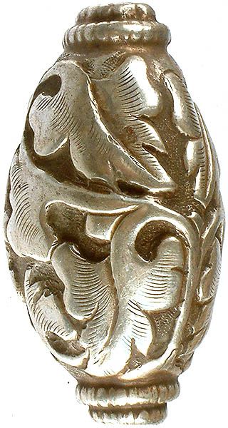 Animal Motif (Jataka) Antiquated Sterling Bead (Price Per Piece)