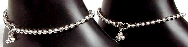 Anklets with Sterling Balls