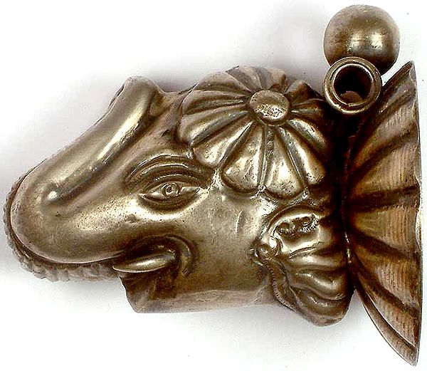 Antiquated Elephant Pendant from Rajasthan