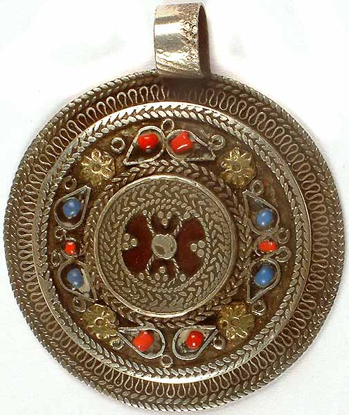 Antiquated Filigree Pendant from Afghanistan