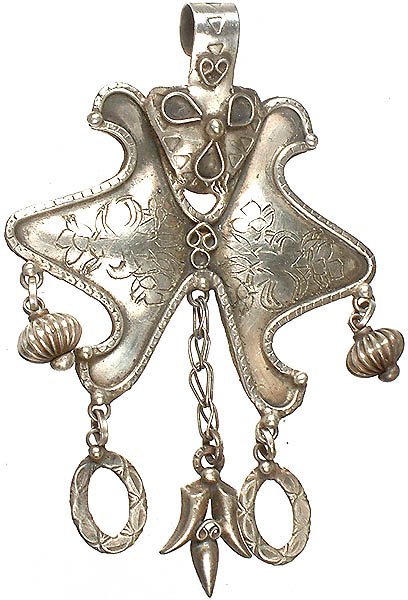 Antiquated Pendant with Dangles