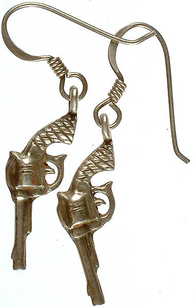 Antiquated Pistol Earrings