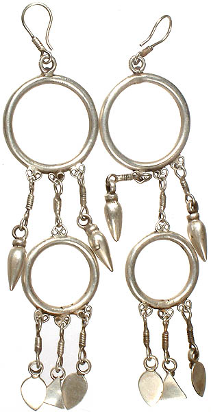 Antiquated Twin Hoops