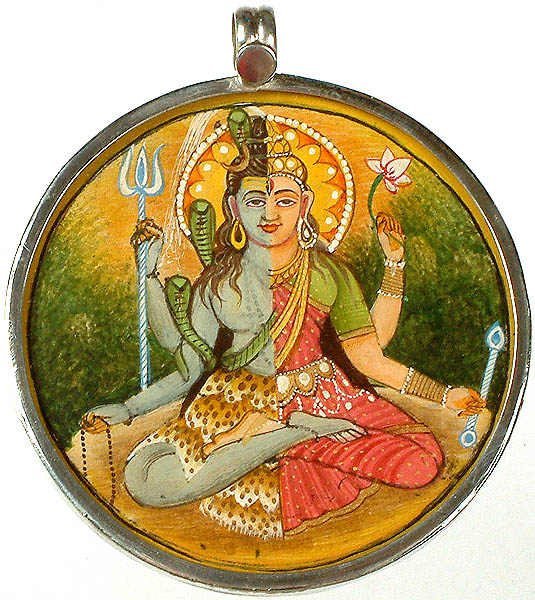 Ardhanarishvara (Shiva - Shakti) Pendant