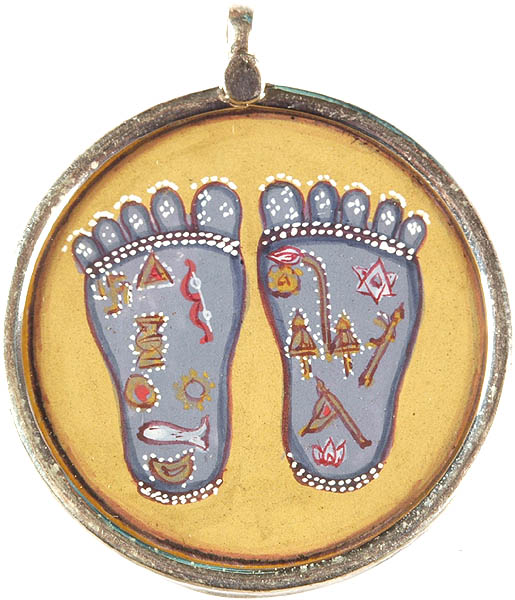 Auspicious Lotus Feet of Lord Krishna