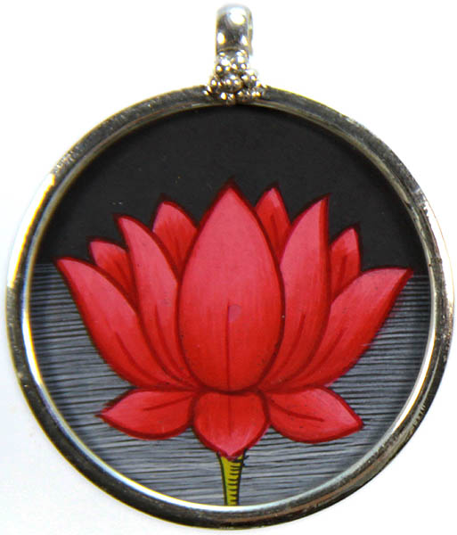 Auspicious Lotus Pendant