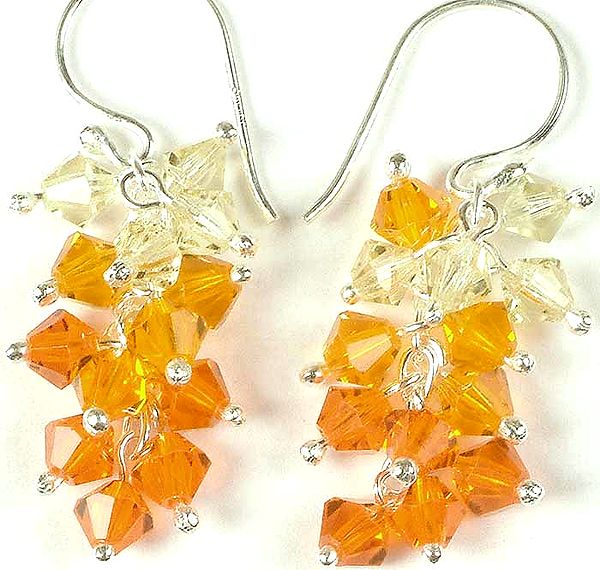 Australian Crystal Bunch Earrings