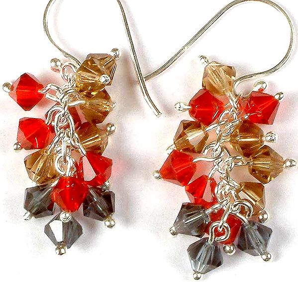 Australian Crystal Bunch Earrings