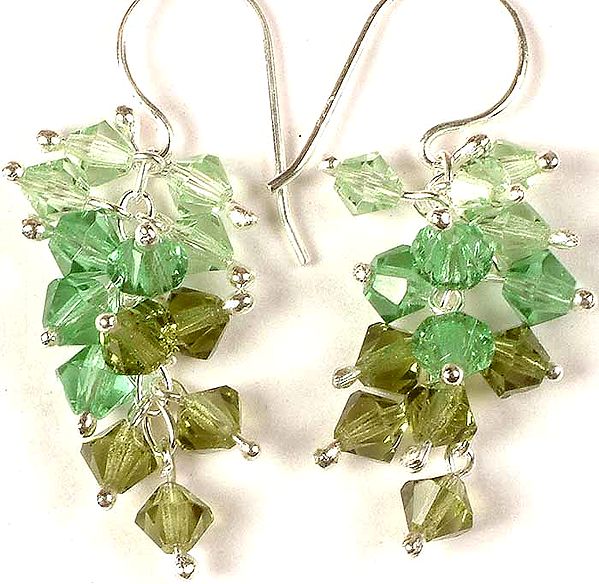 Australian Crystal Bunch Earrings