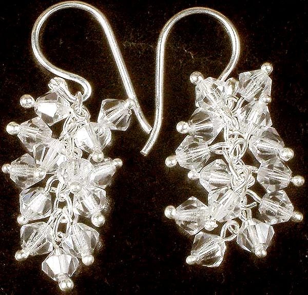 Australian Crystal Bunch Earrings