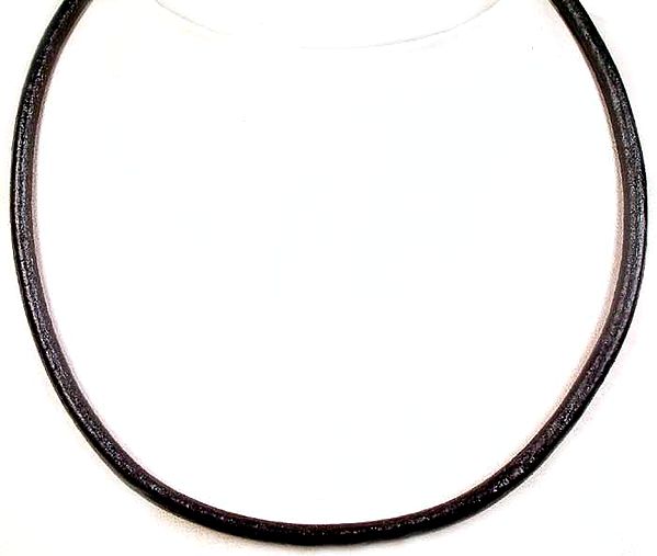 Black Leather Cord To Hang Your Pendants On