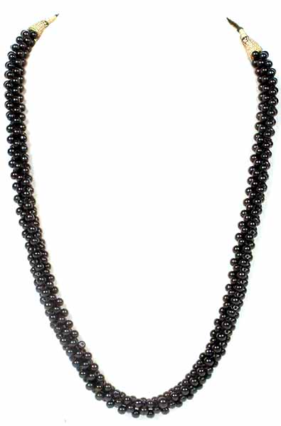 Black Onyx Beaded Necklace
