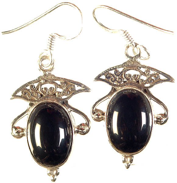 Black Onyx Earrings