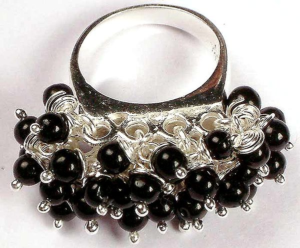 Black Onyx Gypsy Ring