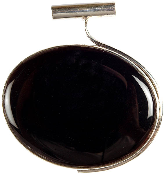 Black Onyx Oval Pendant