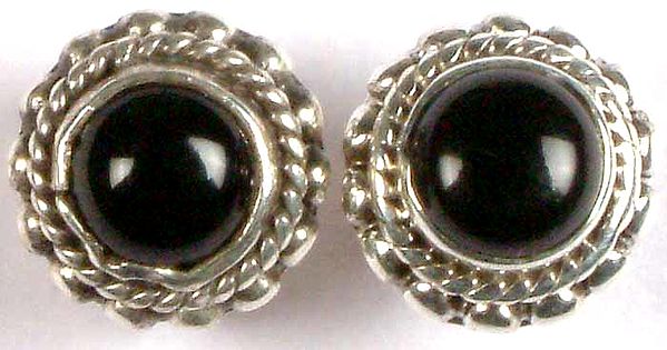 Black Onyx Studs
