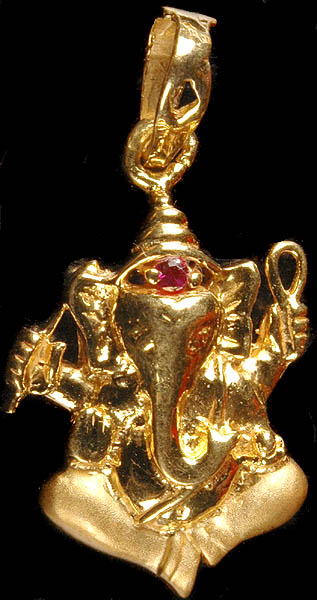 Blessing Finely Crafted Ganesha Pendant