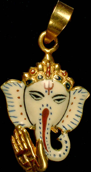Blessing Ganesha Pendant