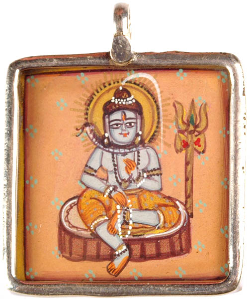 Blessing Shiva Pendant