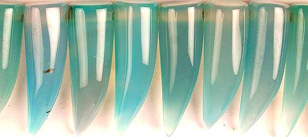 Blue Chalcedony Tiger Claws