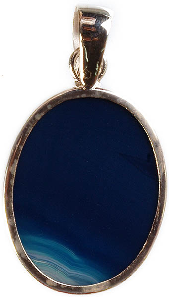 Blue Onyx Pendant