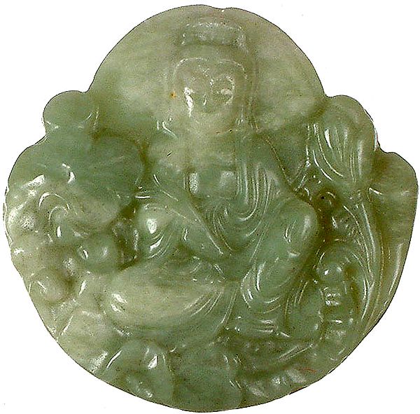 Buddha Carved in Jade