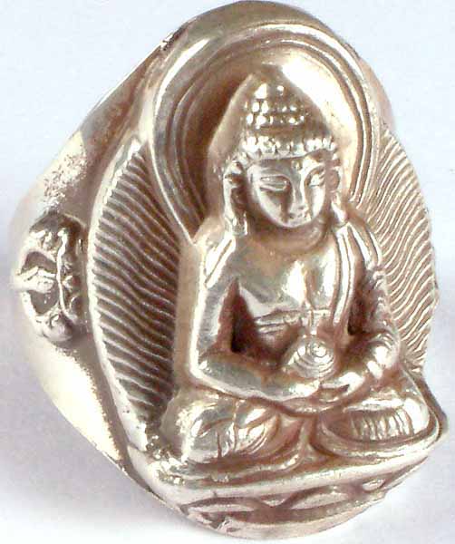 Buddha in the Dhyana Mudra (Finger Ring)
