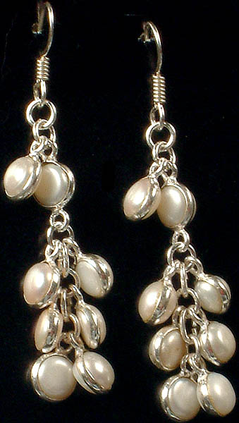 Bunch Pearl Fine Earrings