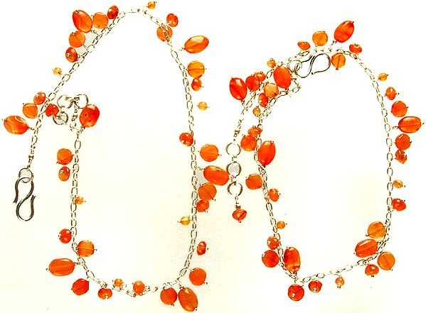 Carnelian Anklets (Price Per Pair)