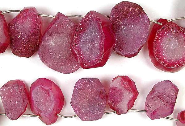 Chipped Pink Chalcedony