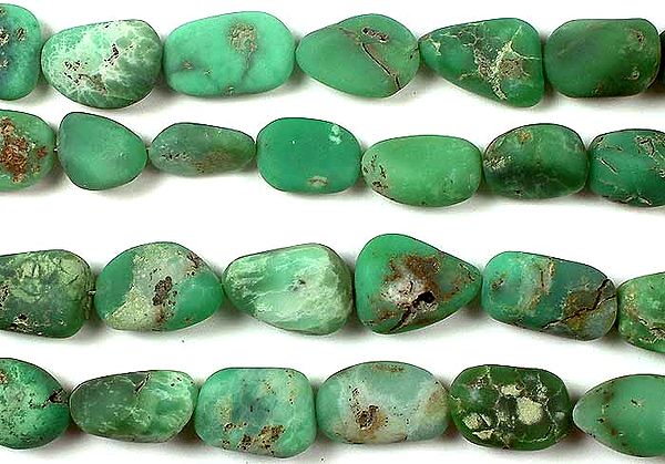 Chrysoprase Frosted Tumbles