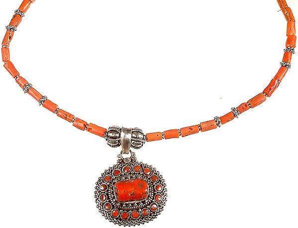 Coral Marvel Necklace