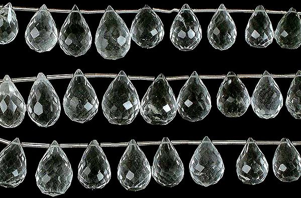 Crystal Faceted Drops