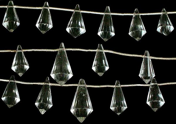 Crystal Faceted Spindles