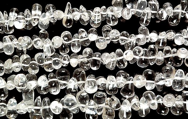 Crystal Side Drilled Plain Drops