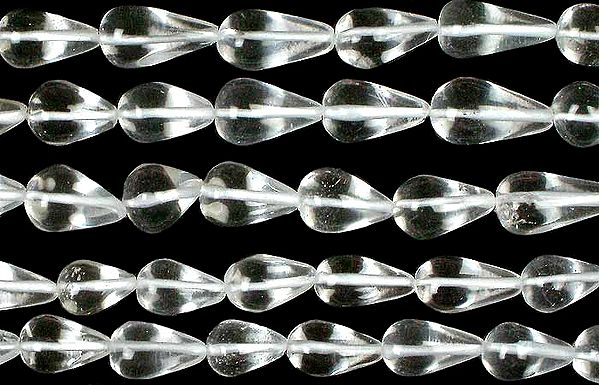 Crystal Straight Drilled Plain Drops