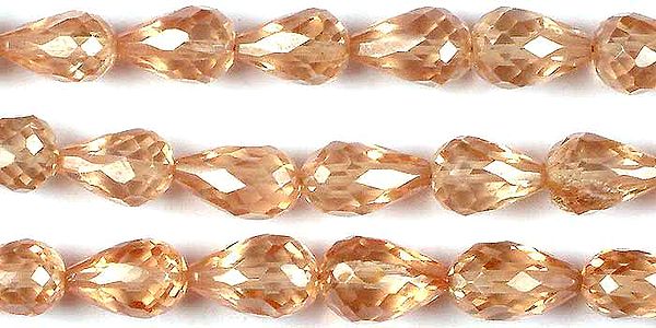 Cubic Zirconia Straight Drilled Drops