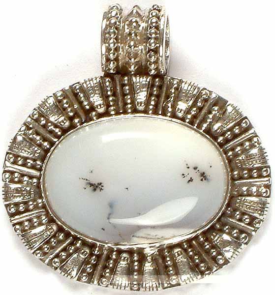 Dendrite Opal Pendant