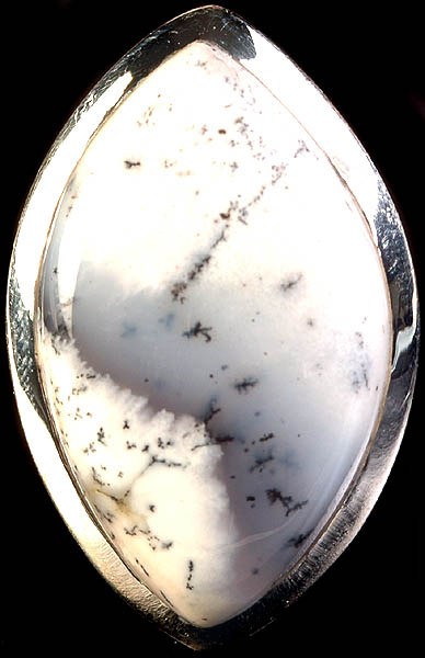 Dendrite Pointed Oval Ring