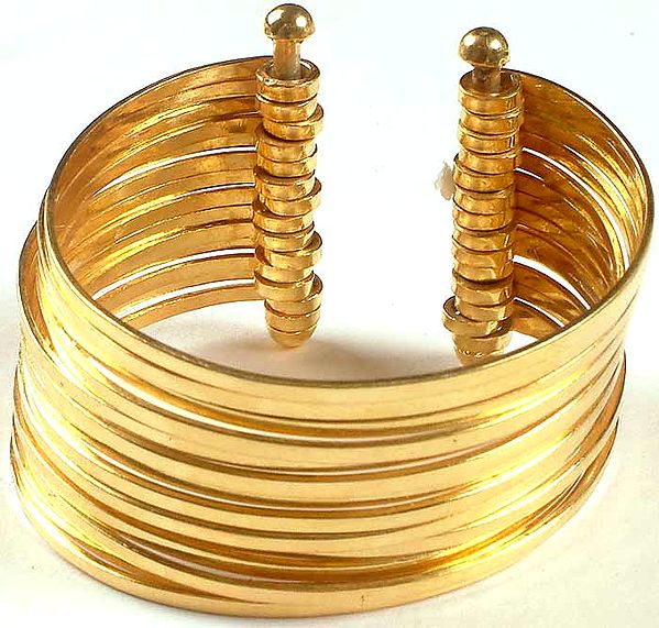 Designer Gold Plated Bracelet from Ratangarhi