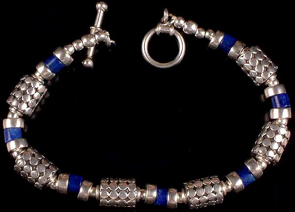 Designer Lapis Lazuli Bracelet