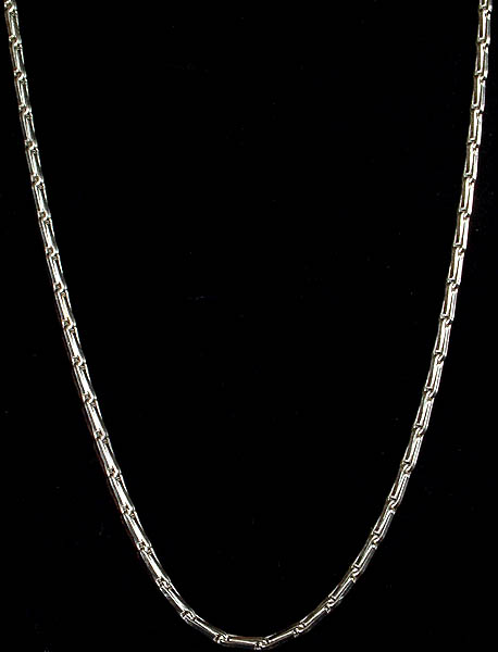 Designer Link Chain with Spring Closure