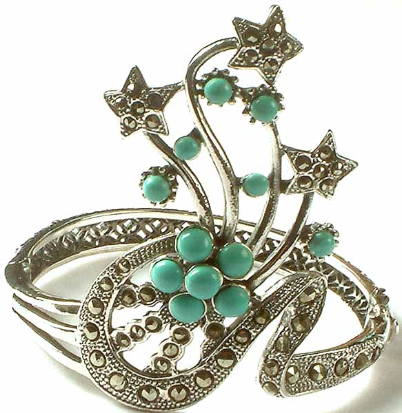 Designer Robin's Egg Turquoise Bangle