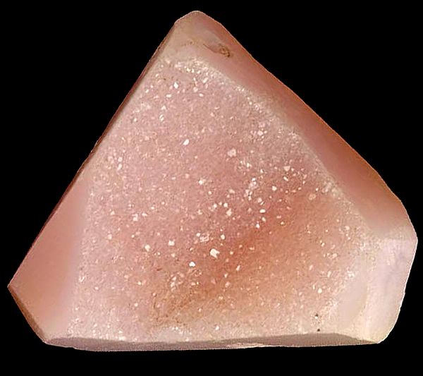 Druzy Pink Opal Drilled Shape (Price Per Piece)