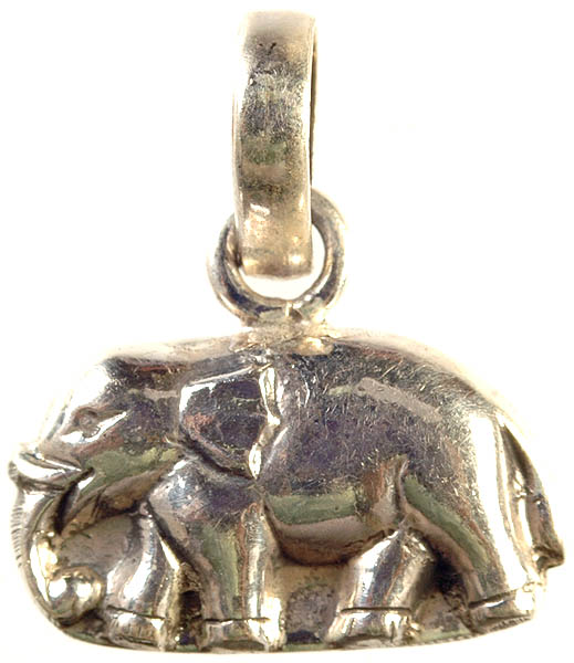 Sterling Elephant Pendant