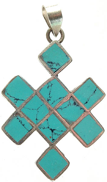 Endless Knot in Turquoise