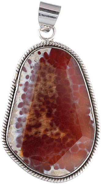 Faceted Agate Pendant