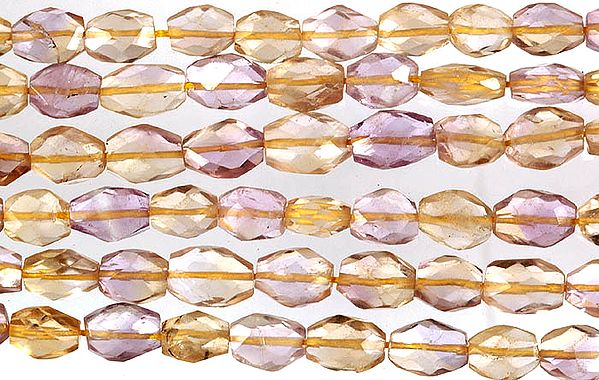 Faceted Ametrine Ovals