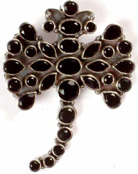 Faceted Black Onyx Dragon Fly